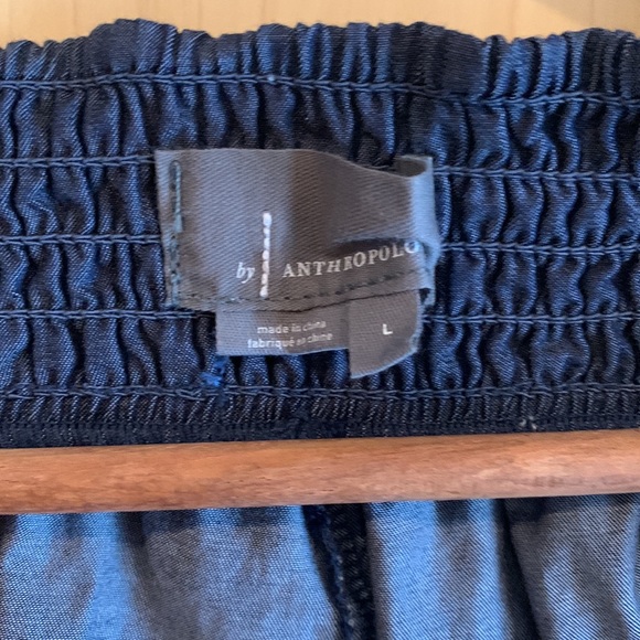 Anthropologie Navy cotton jogger - Picture 4 of 11